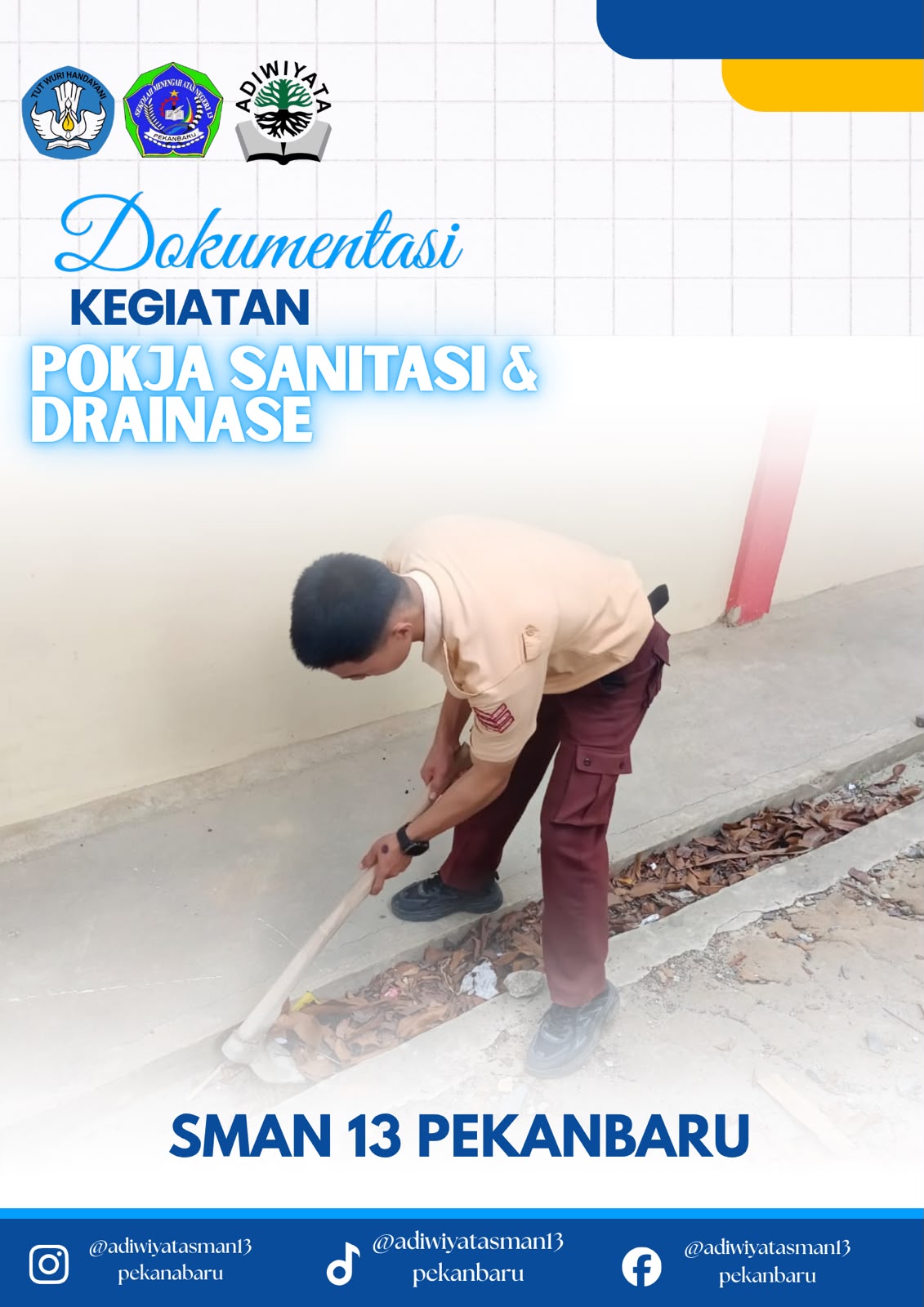 Adiwiyata - Sanitasi dan Drainase