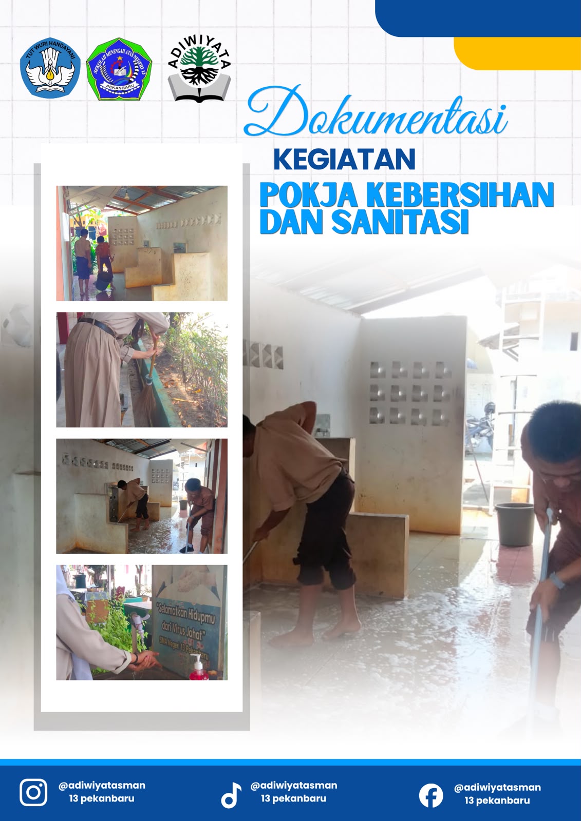 Adiwiyata -  Kebersihan dan sanitasi